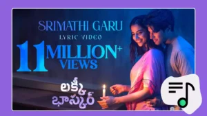 Srimathi Garu Song Lyrics - Lucky Bhaskar